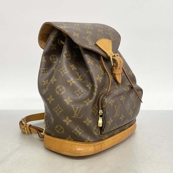 LOUIS VUITTON Authentic Brown Monogram Backpack main image 11